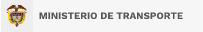 Logo Ministerio de transporte